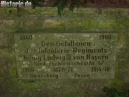 Denkmal für das IR 47 und AR 22 in Lüneburg